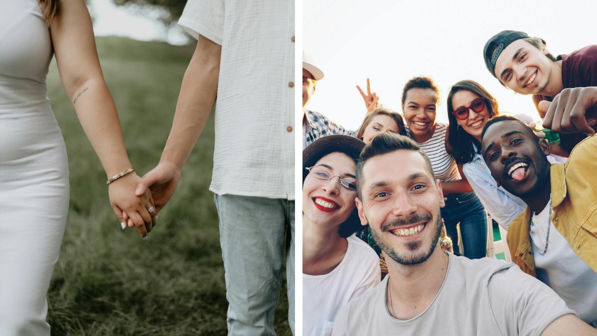 Boyfriend keeps friend group hidden from girlfriend