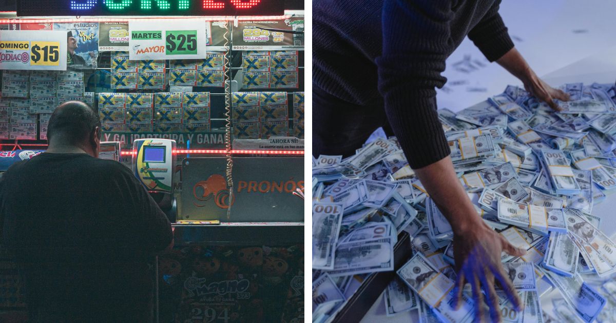 A lottery winner thought it was a good idea to hide his earnings
