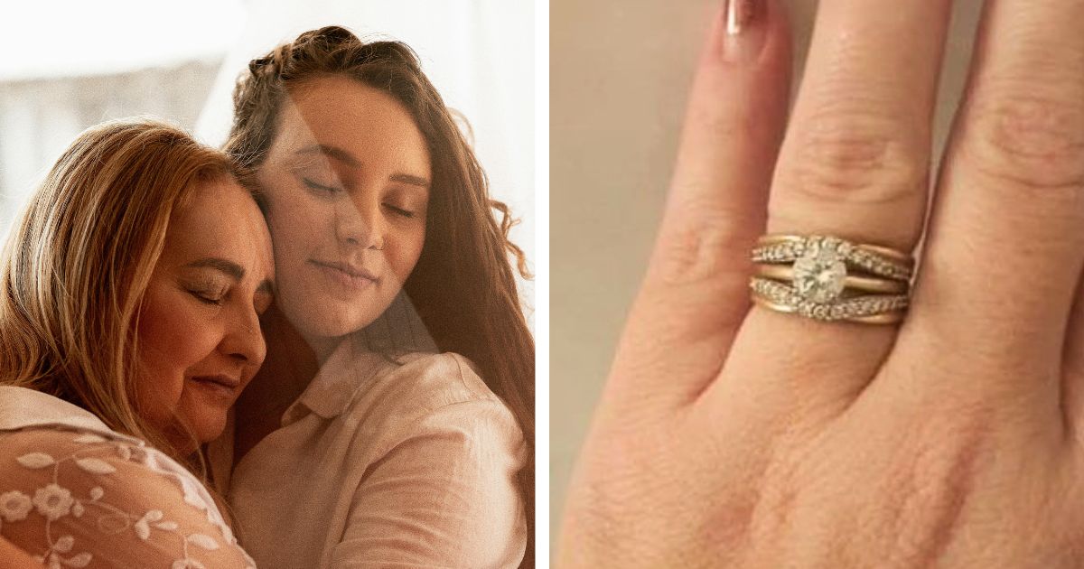A mother complains about her daughter's affordable engagement ring