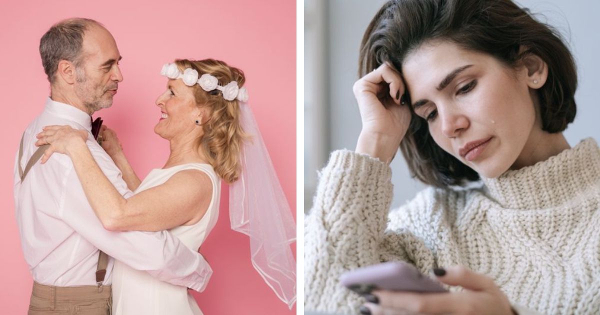 A woman's father's fiancée grows visibly upset whenever the family mentions her late mother