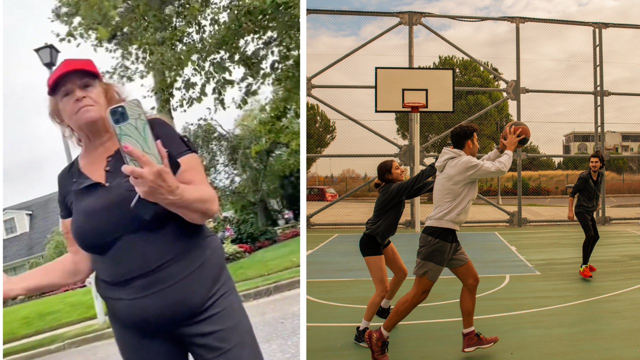 Neighborhood Karen Ruins Kids Day by Stealing Kids’ Basketball During a Harmless Game