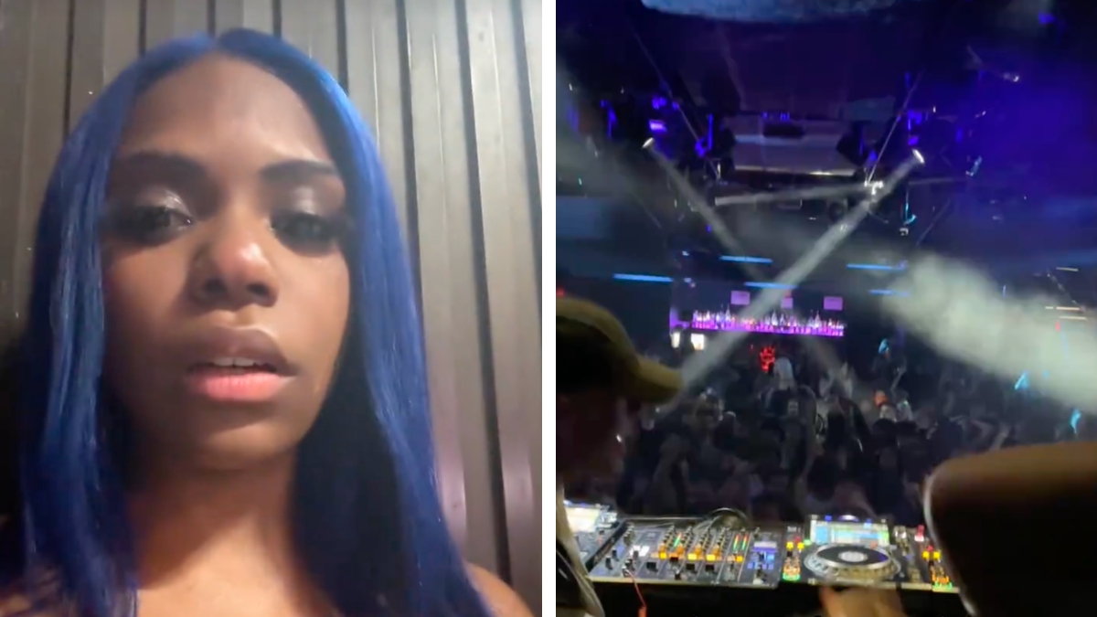 Black woman kicked out of a club for not being the target audience.