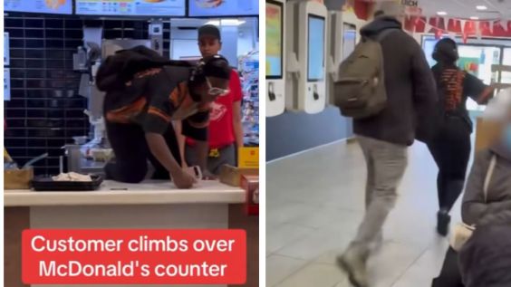 Video Shows Customer Escorting Alleged Food Thief Out of McDonald’s: “I’d Do Nothing”