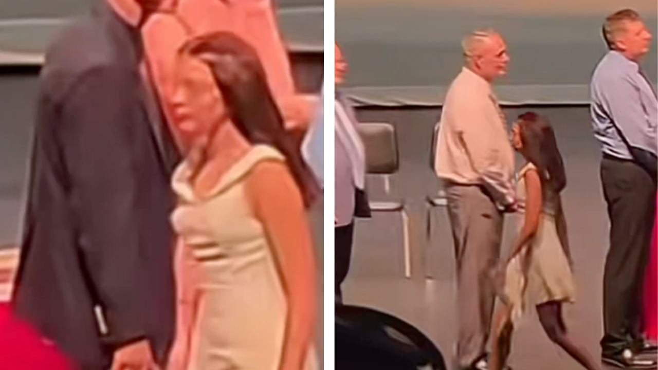Girl Goes Viral After Refusing To Shake Hands at Graduation