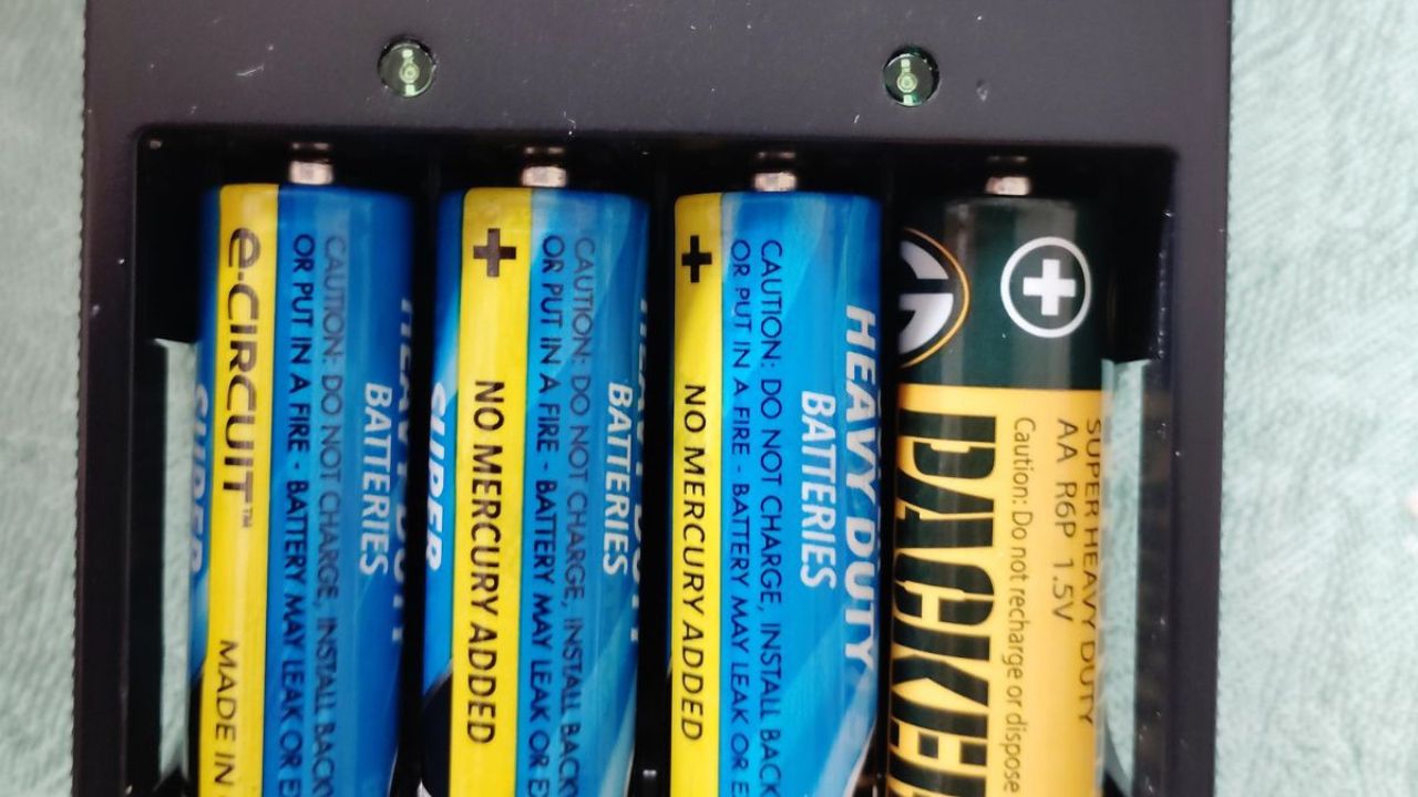 Dad refuses to change non-rechargeable batteries