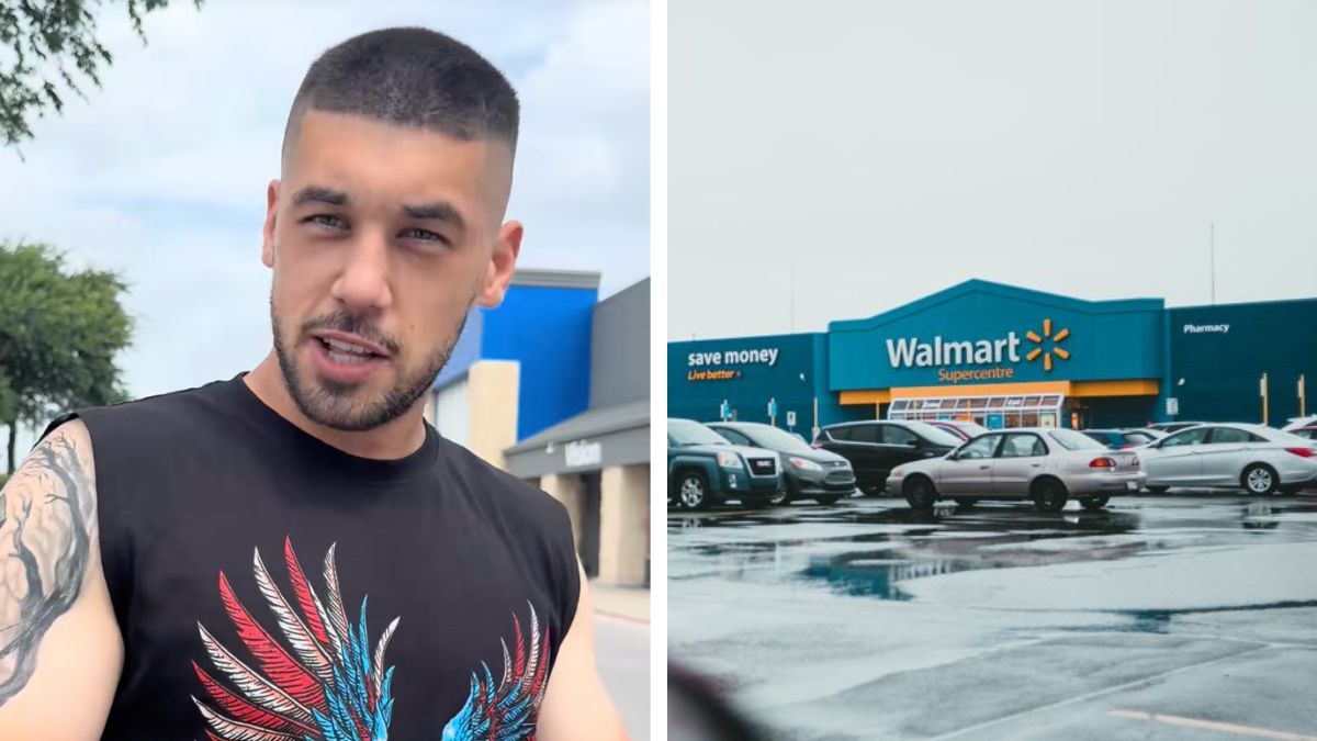 European TikToker thinks Walmart is like a museum because of the enormous product sizes.