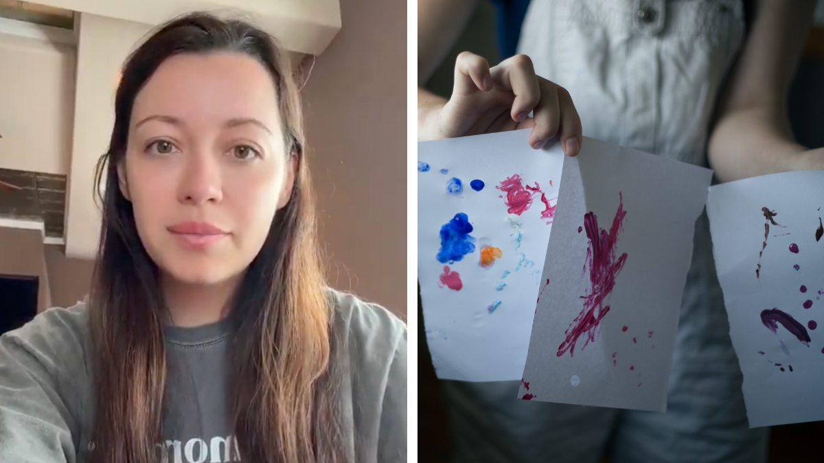 Mom asked to buy her son's artwork from Daycare called the concept child labor.
