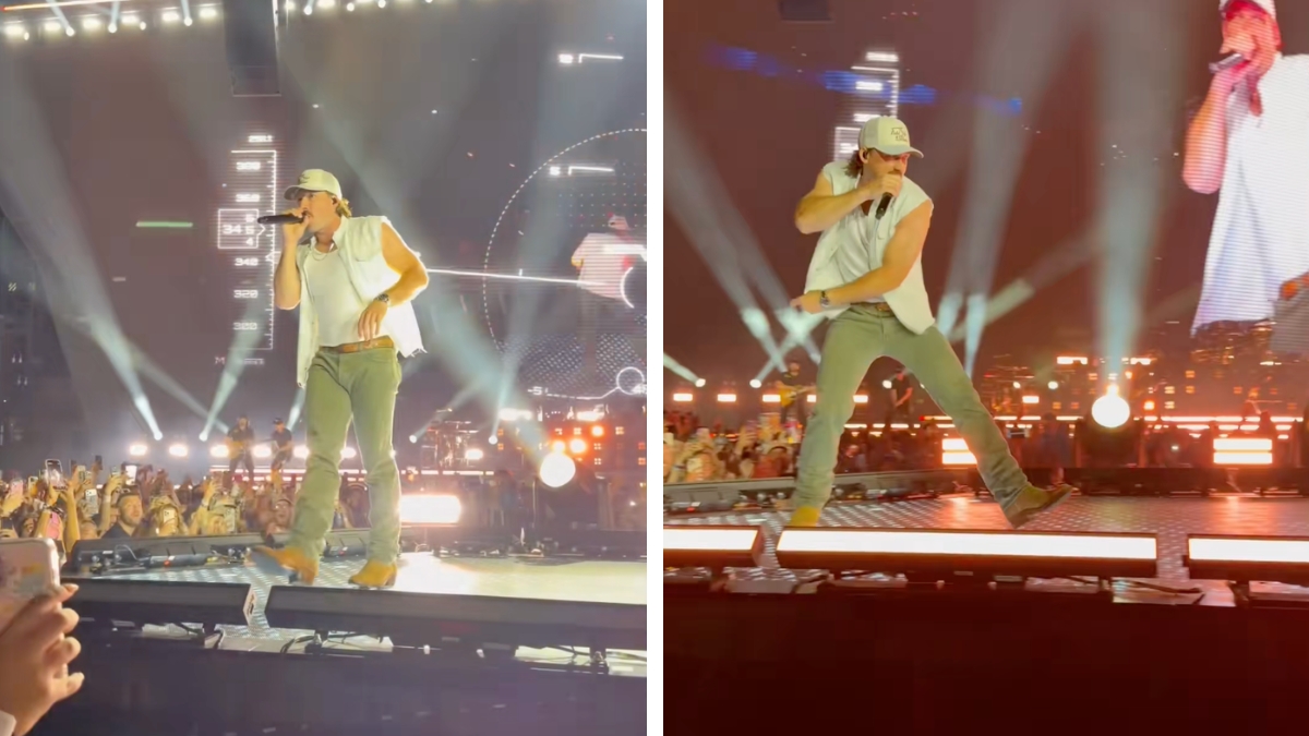Morgan Wallen tossed a phone mid-performance because his alleged security personnel was recording for a fan.