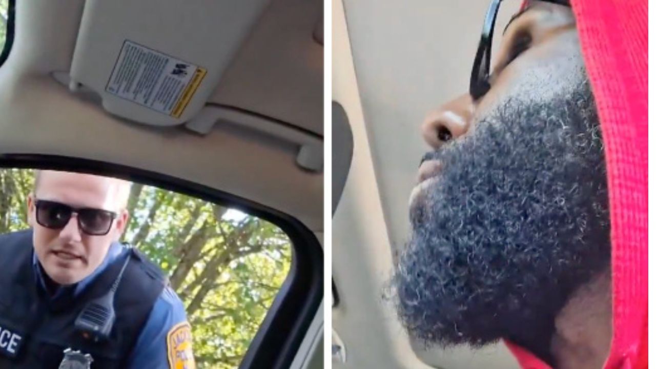 Police pulls over man for wearing hoodie in hot weather