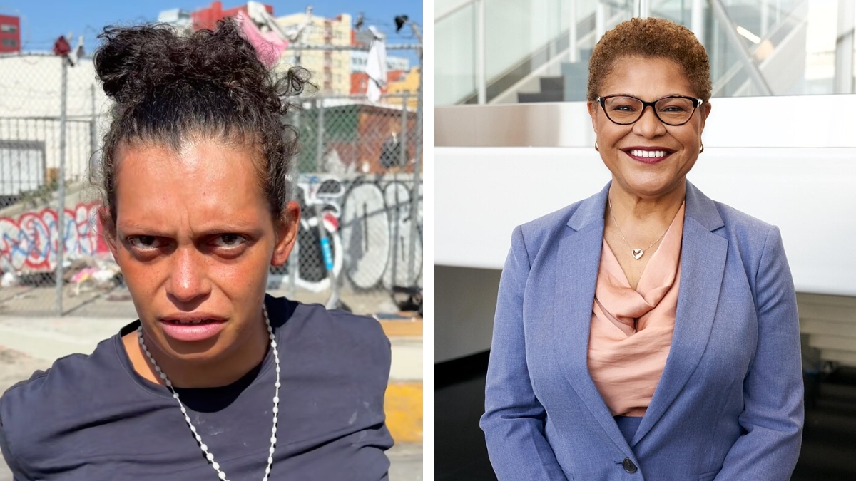 Skid Row woman allegedly paid $2 to vote for Karen Bass in Los Angeles.