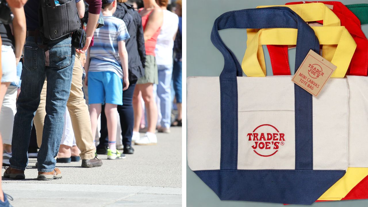 Trader Joe's limited-edition tote bag for $2.99 sparks long lines, leaving the internet confused about the hype.
