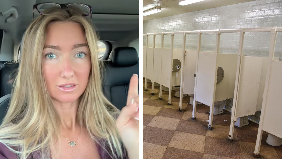 UK TikToker's experience about gap in public bathrooms in America resurfaces on the internet.