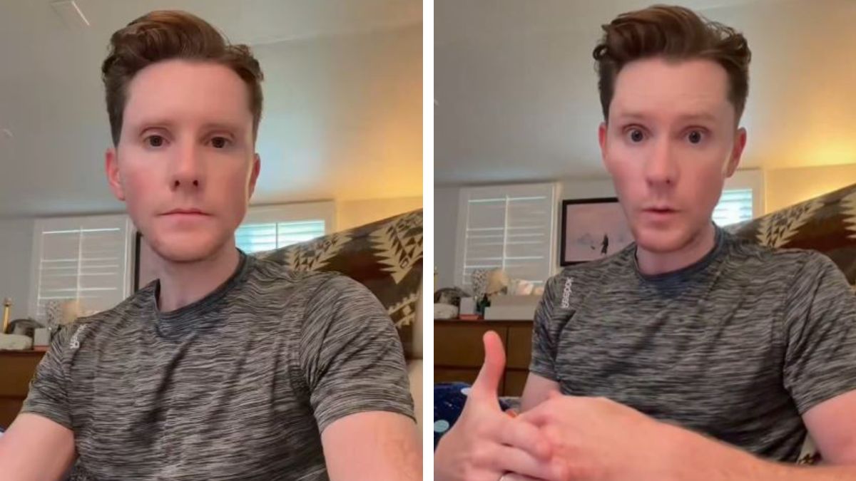 A man spent 90 minutes listening to a sales pitch for no reason