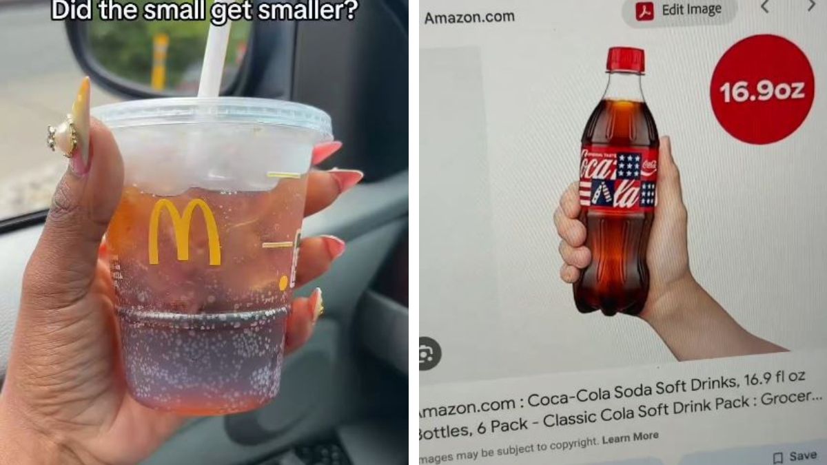 Has McDonald’s smallest cup gotten smaller?