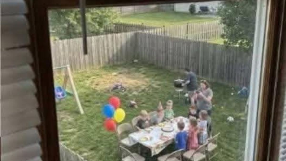X user complains about birthday party