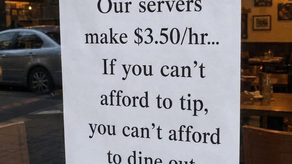 X divided on restaurant’s low wage