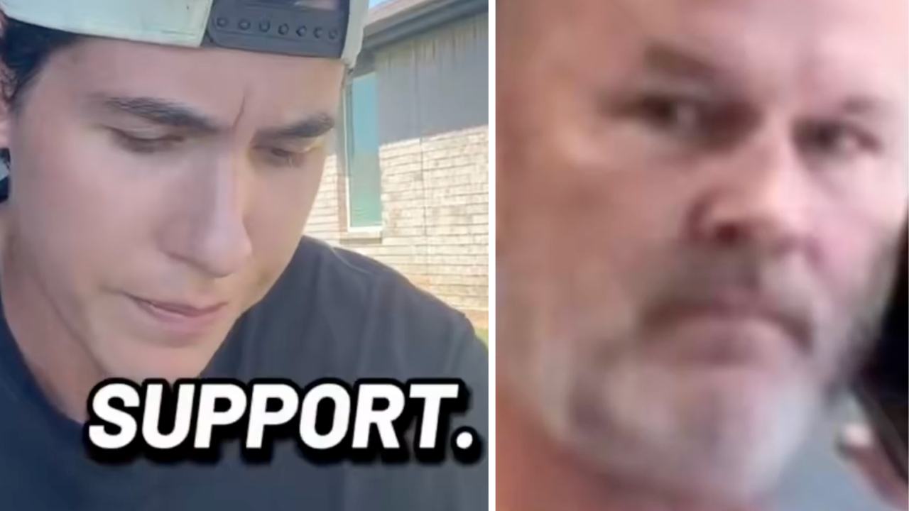 Man issues update after video of taking his daughters to the bathroom goes viral.