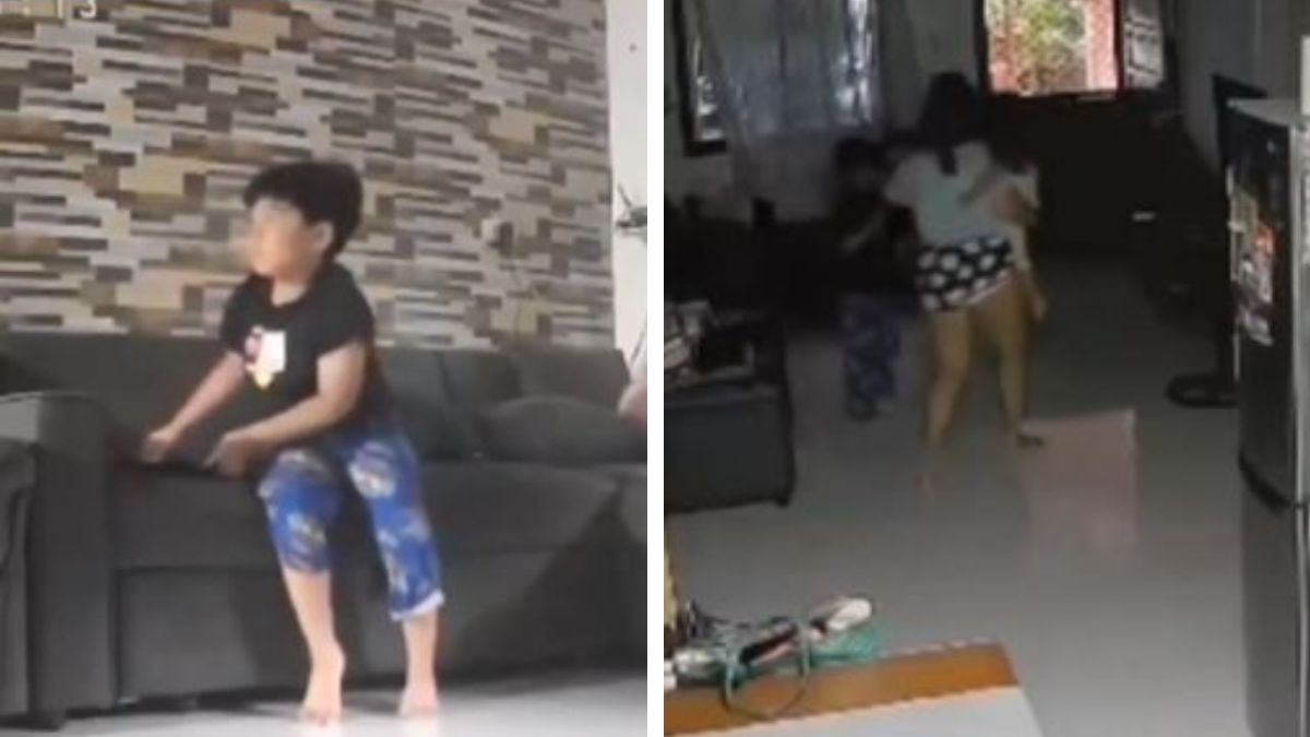 Young boy saves his family during Philippines earthquake