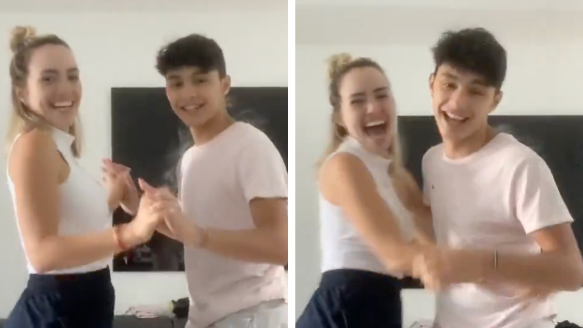 Viral mother-son dance has the internet divided over their interaction.