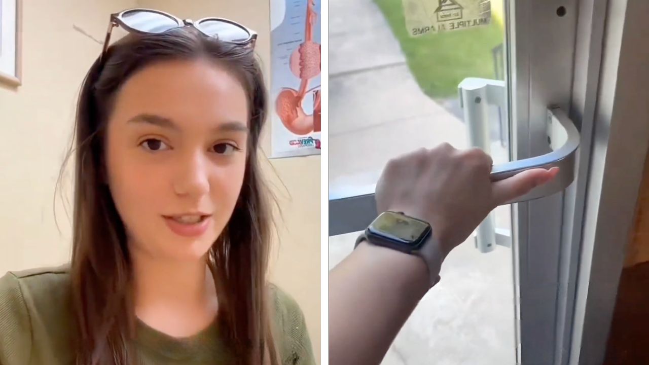 Woman allegedly locked inside doctor's office when she arrived for her appointment ahead of time.
