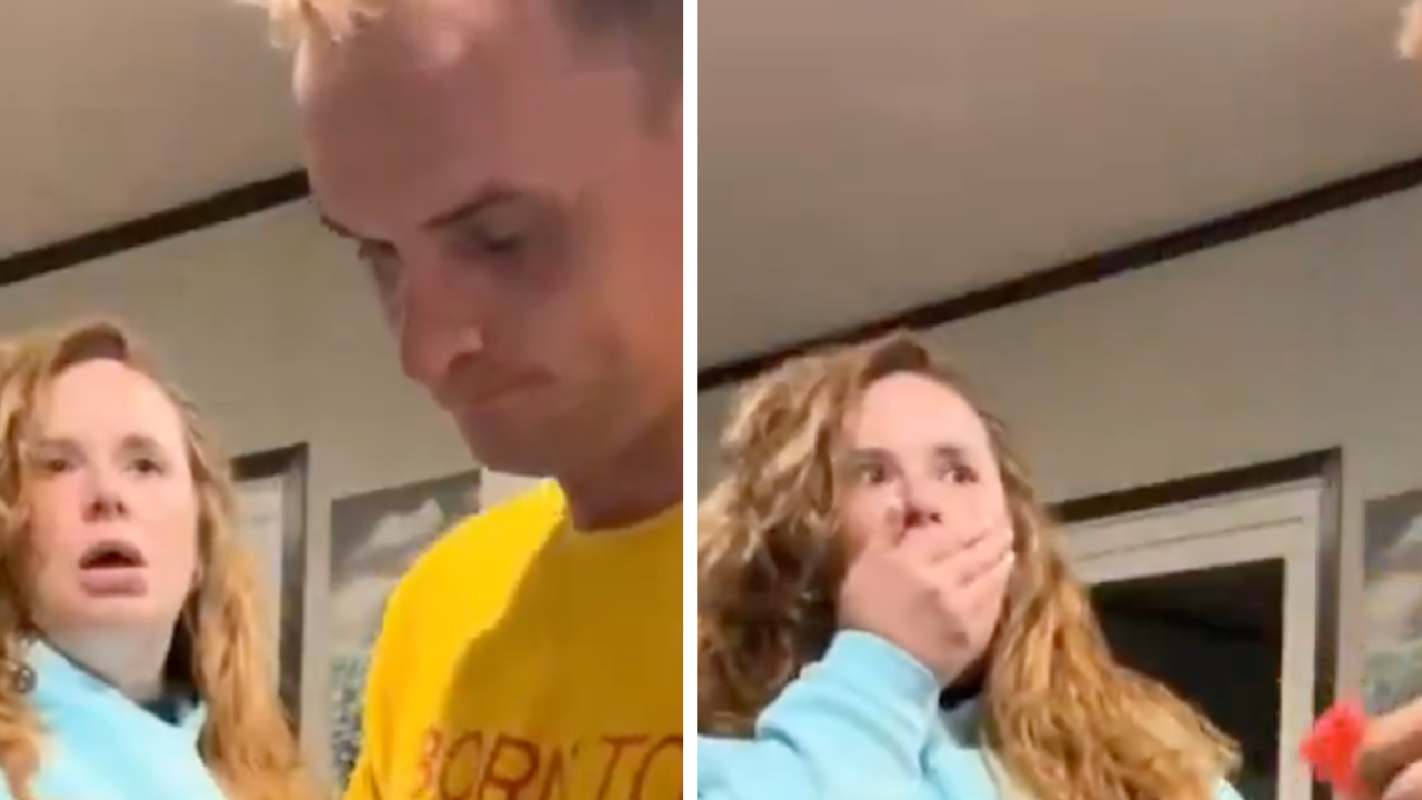 Wife Learns Husband Knows About Her Affair in Shocking Video