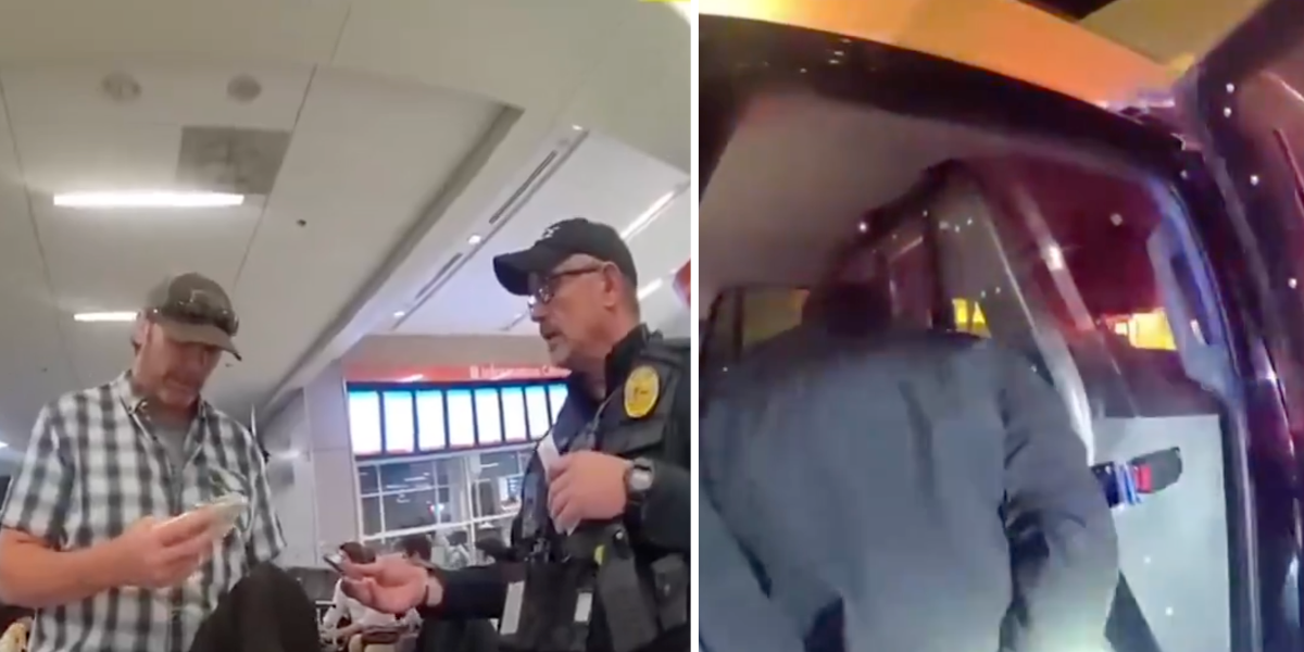 Man arrested in airport after refusing to pay for his food
