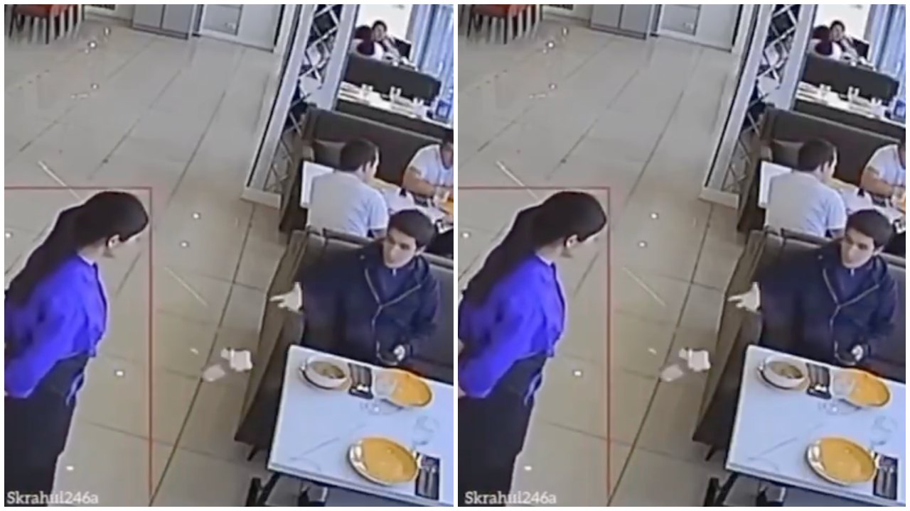 Boss Kicks Out Customer After He Throws Money on Floor for Server