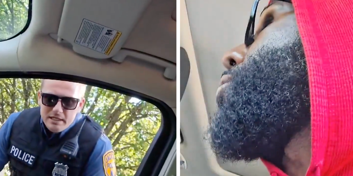 Police pulls over man for wearing hoodie in hot weather