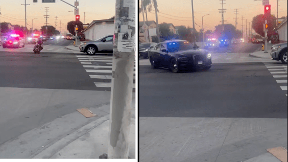 Video of 10 LAPD Vehicles Chasing 2 Kids on a Mini Bike Sparks Debate: “Your Tax Dollars at Work”