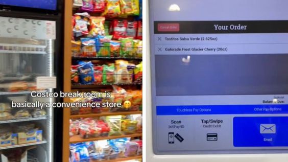 A Costco Employee Filmed the Staff Breakroom and People Are Asking Why a $422 Billion Company Charges Workers for Their Own Food