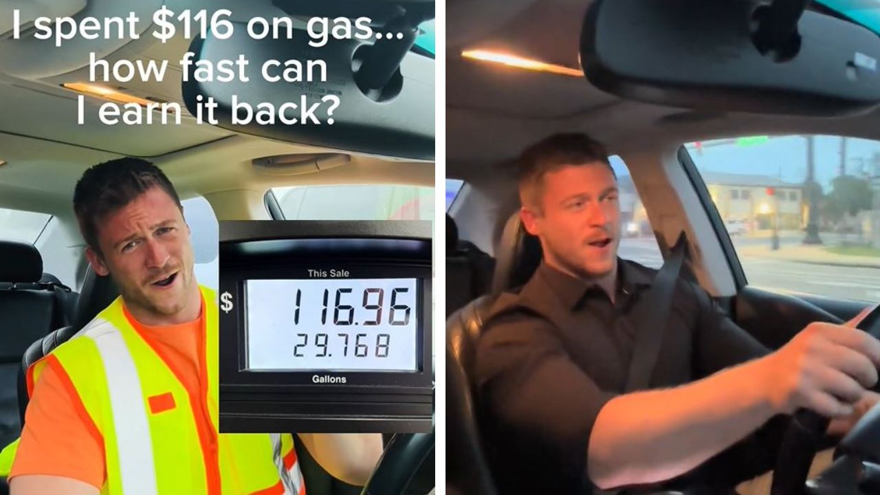 Uber Eats driver shows how he earned back $116
