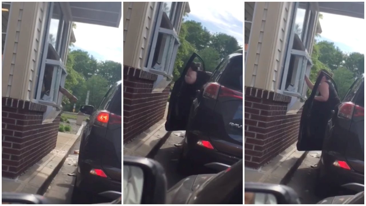 Viral Dunkin' Drive-Thru Argument Ends With Coffee to the Face
