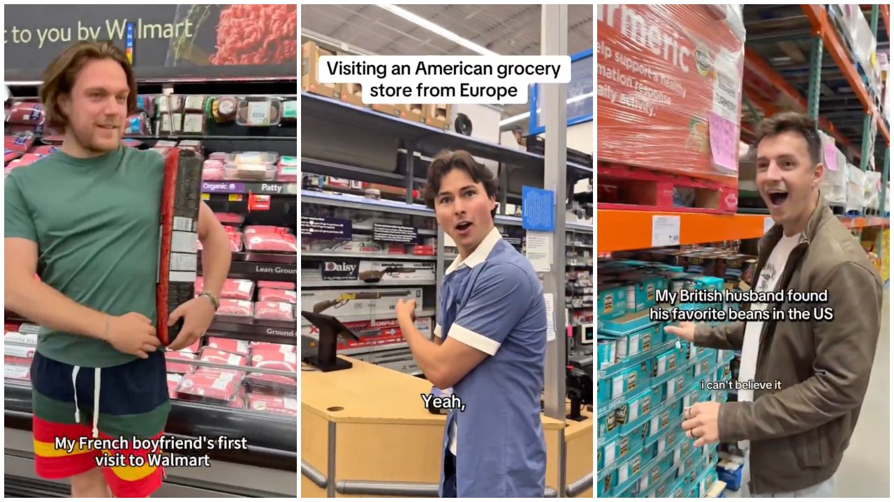 Viral Video Shows Europeans Reacting to American Grocery Store Items