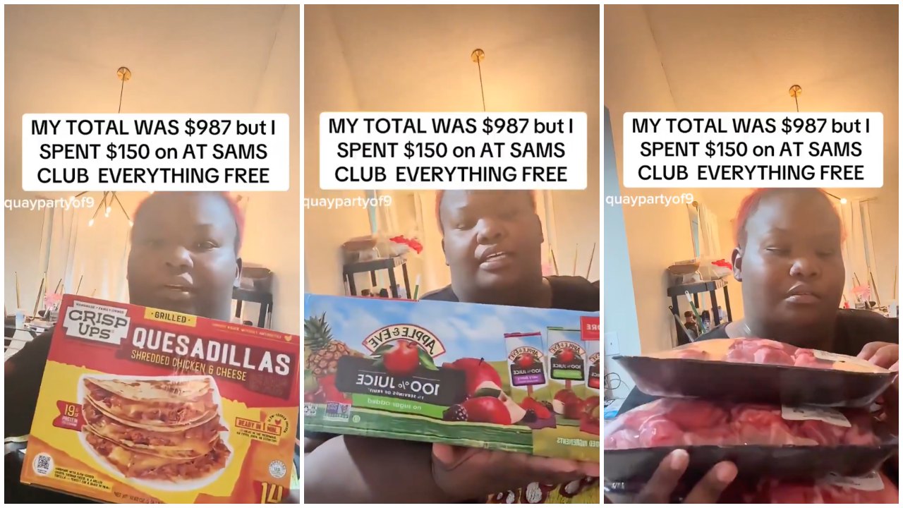 Woman shows off $1,000 grocery haul allegedly funded by EBT