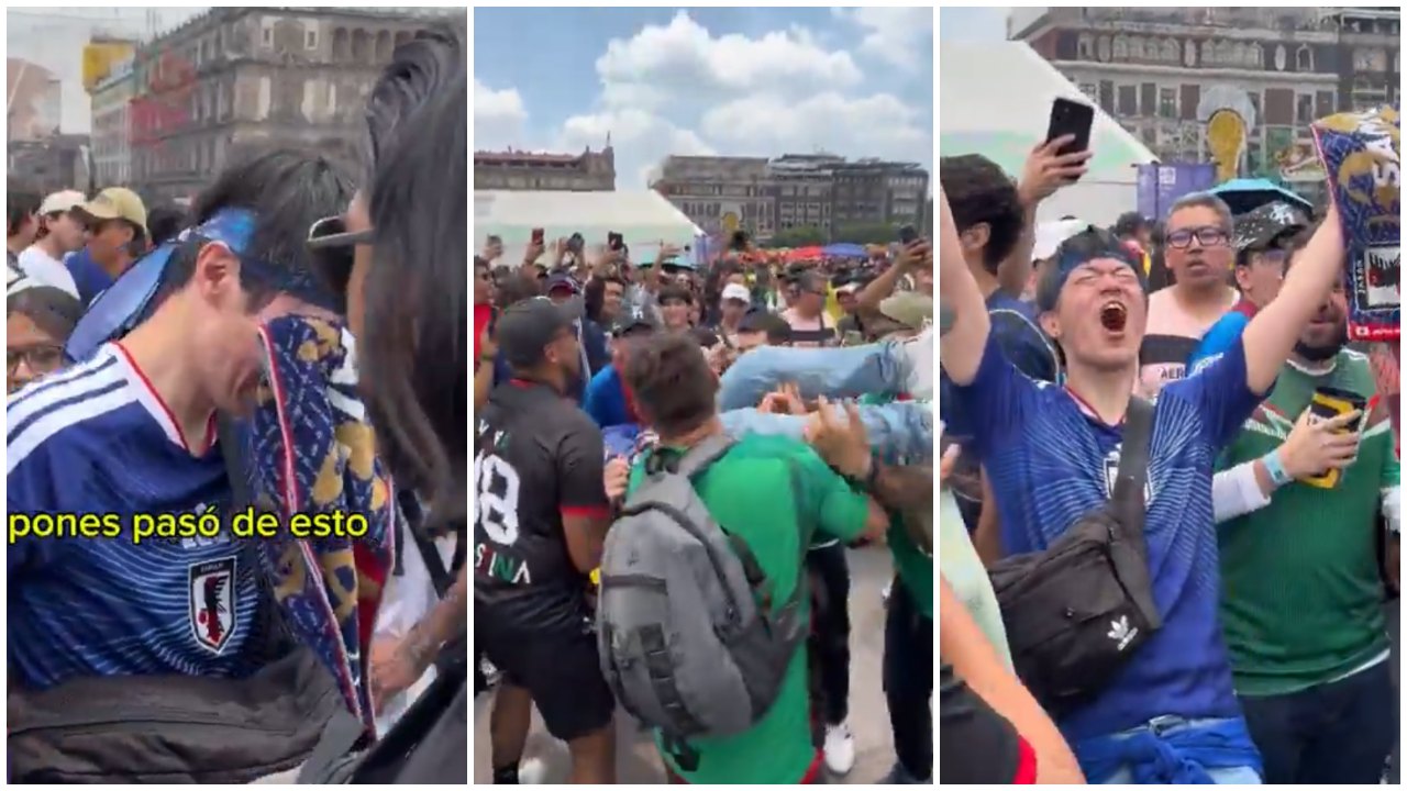 World Cup 2026 Clip of Japanese Fan Being Comforted Goes Viral