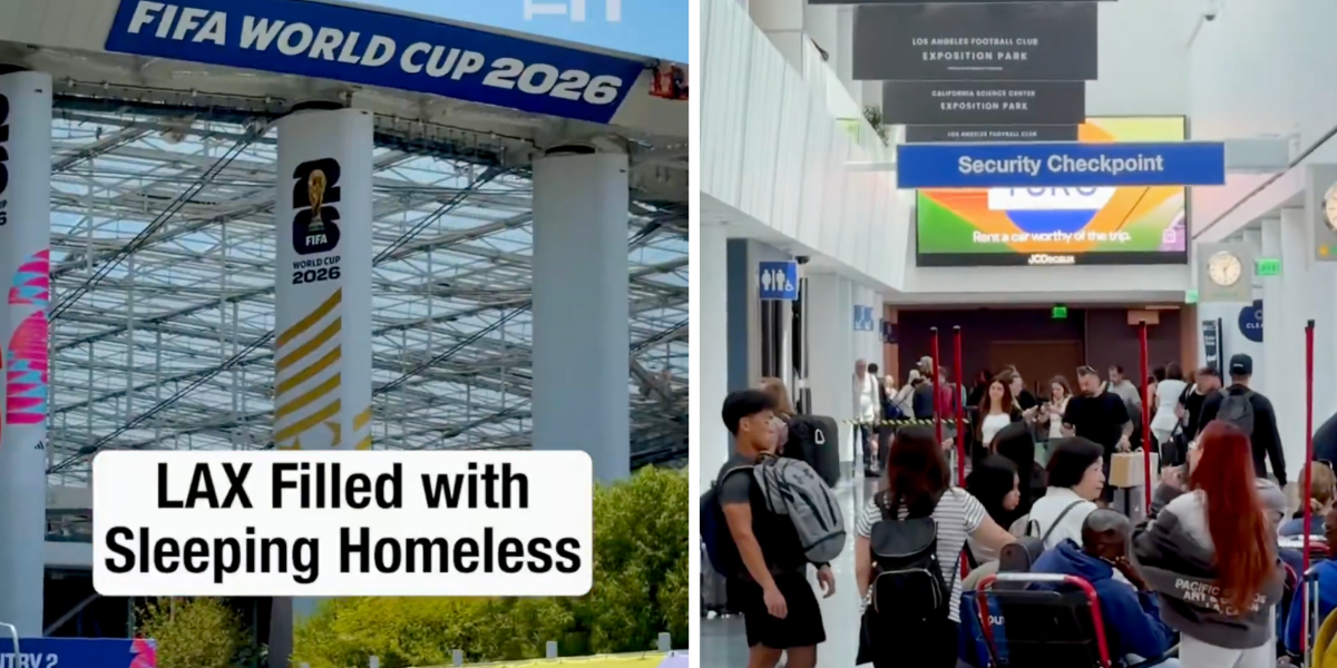 World Cup attendees will see Los Angeles' housing crisis at LAX Airport