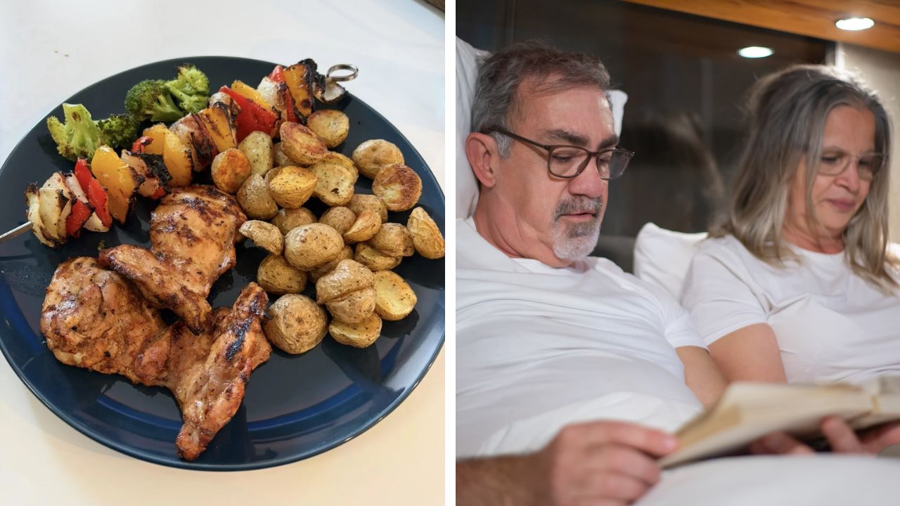 A Reddit user shared a photo of her dinner alongside a story about her husband's surprise.