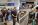 A traveler's point of view as they walk through an international airport terminal.