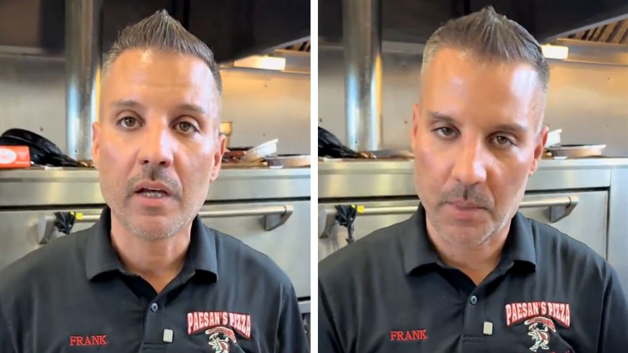 Brooklyn Pizza Shop owner's advice to teens wanting an increase on liveable wages goes viral.