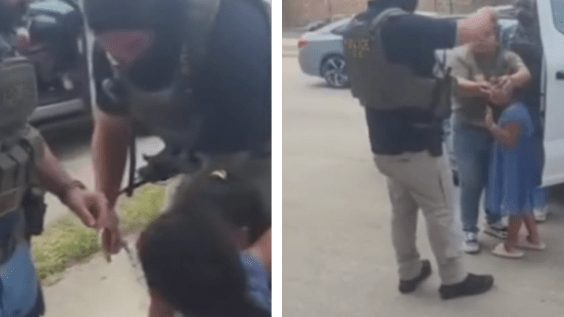 Video Shows Woman Saying “I Didn’t Do Anything” as ICE Agents Detain Her in San Antonio