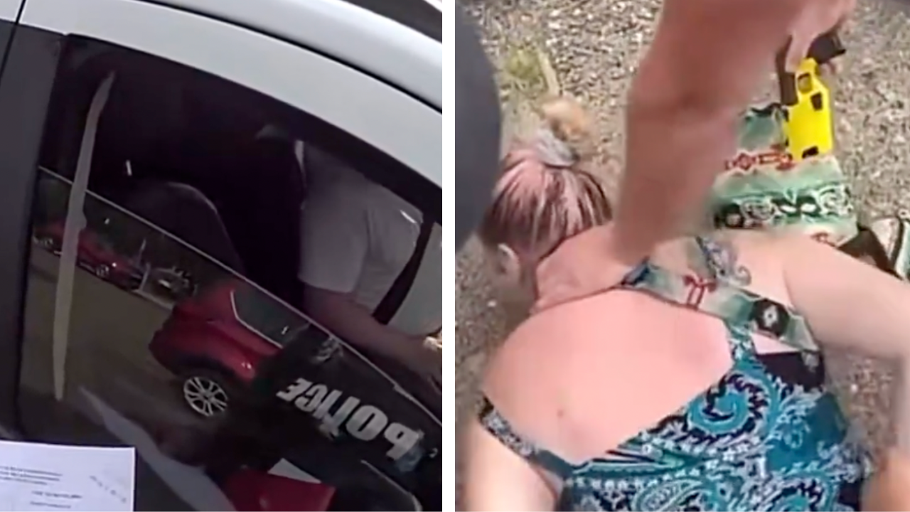 Video Shows Woman Tased Following Police Station Encounter With Ex