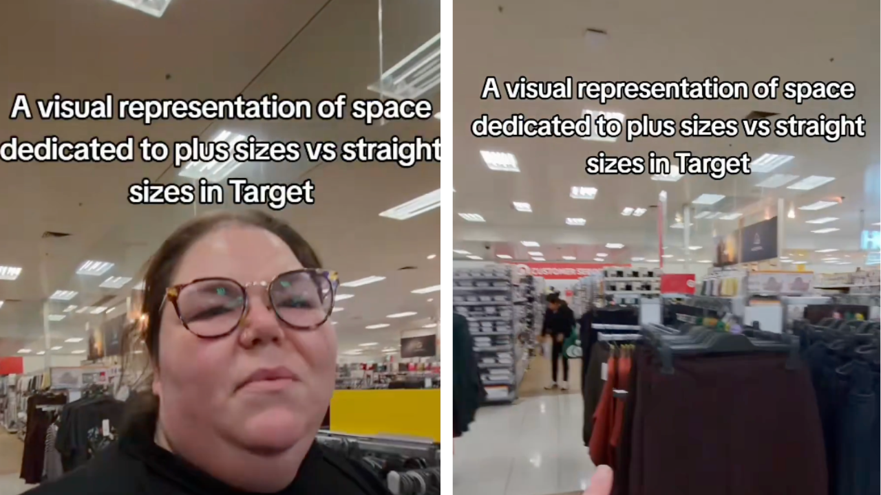 Target Shopper Compares Plus-Size Clothing Sections