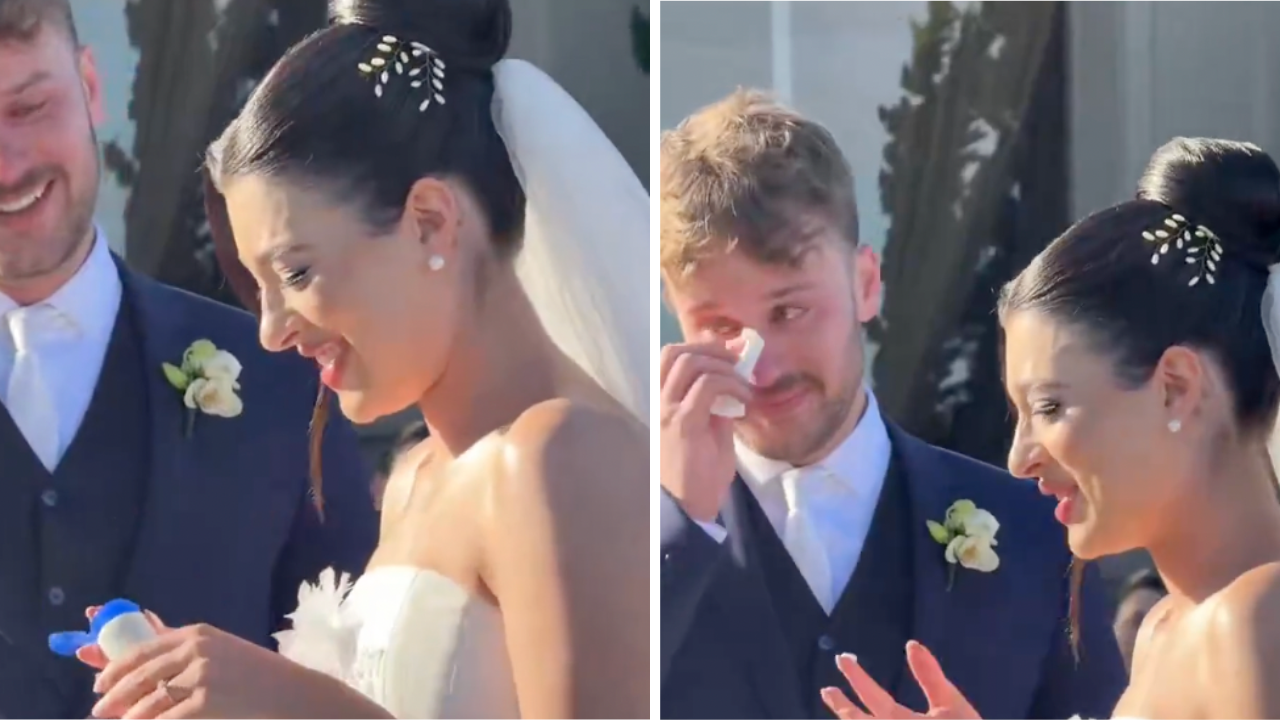Bride Surprised With Late Mother's Favorite Hand Cream