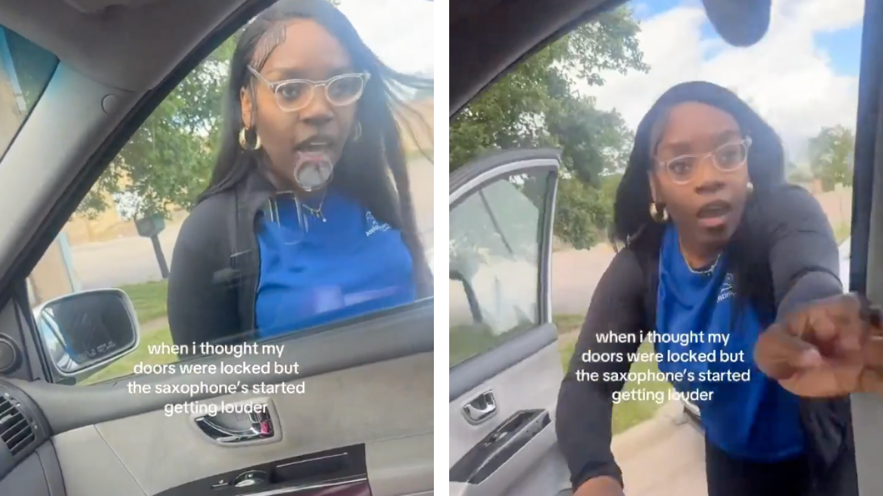 Road Rage Video Shows Driver Forgetting to Lock Doors