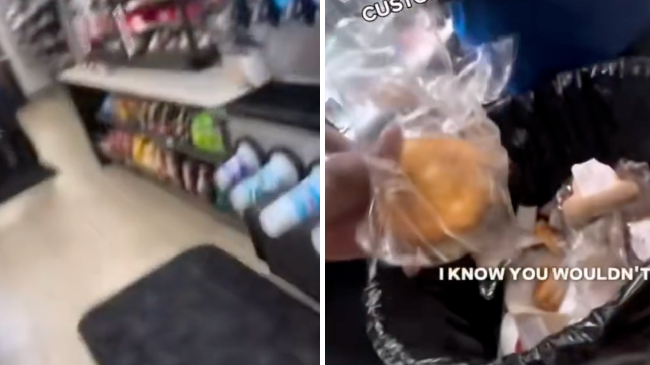Man Discovers Gas Station Is Selling Expired Food: ”Throw All of That Away”