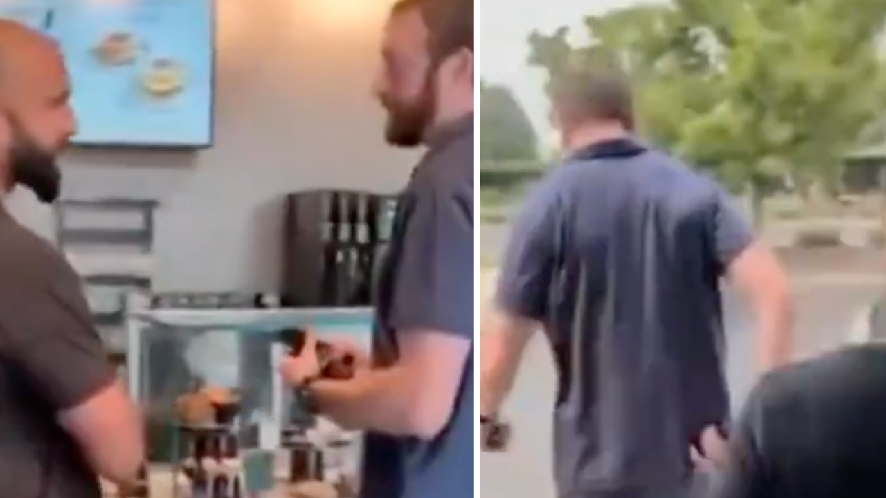 ICE Agents Heckled by Starbucks Customers