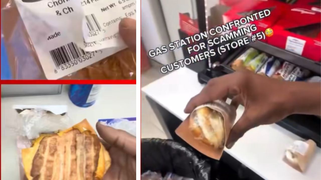 Man Discovers Gas Station Is Selling Expired Food: ”Throw All of That Away”