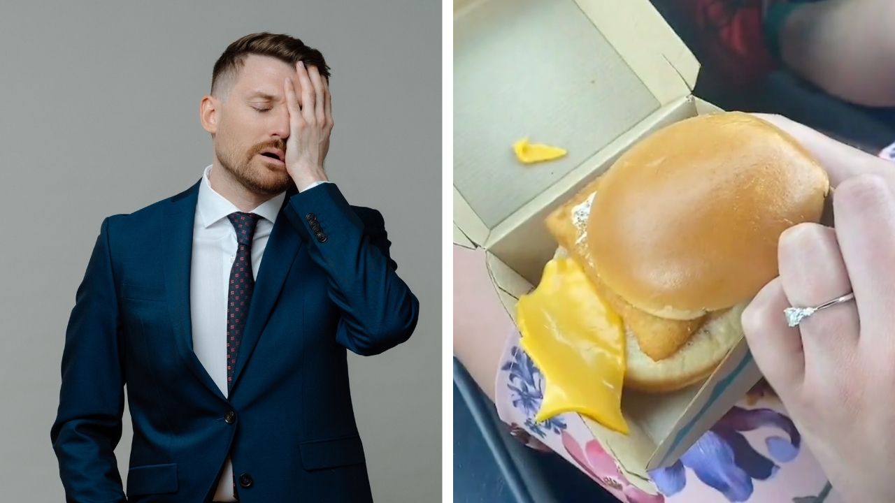 McDonald's customer asked workers to start counting days after getting cheese on the side of the burger.