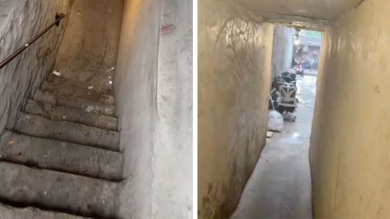 NYC Man Found a Family Living At the Bottom of a Shady Staircase—The Internet is Stunned