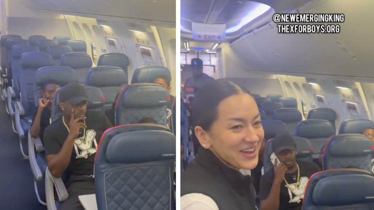 Dad Stages Airline Passenger Skit to Teach Kids Flight Safety